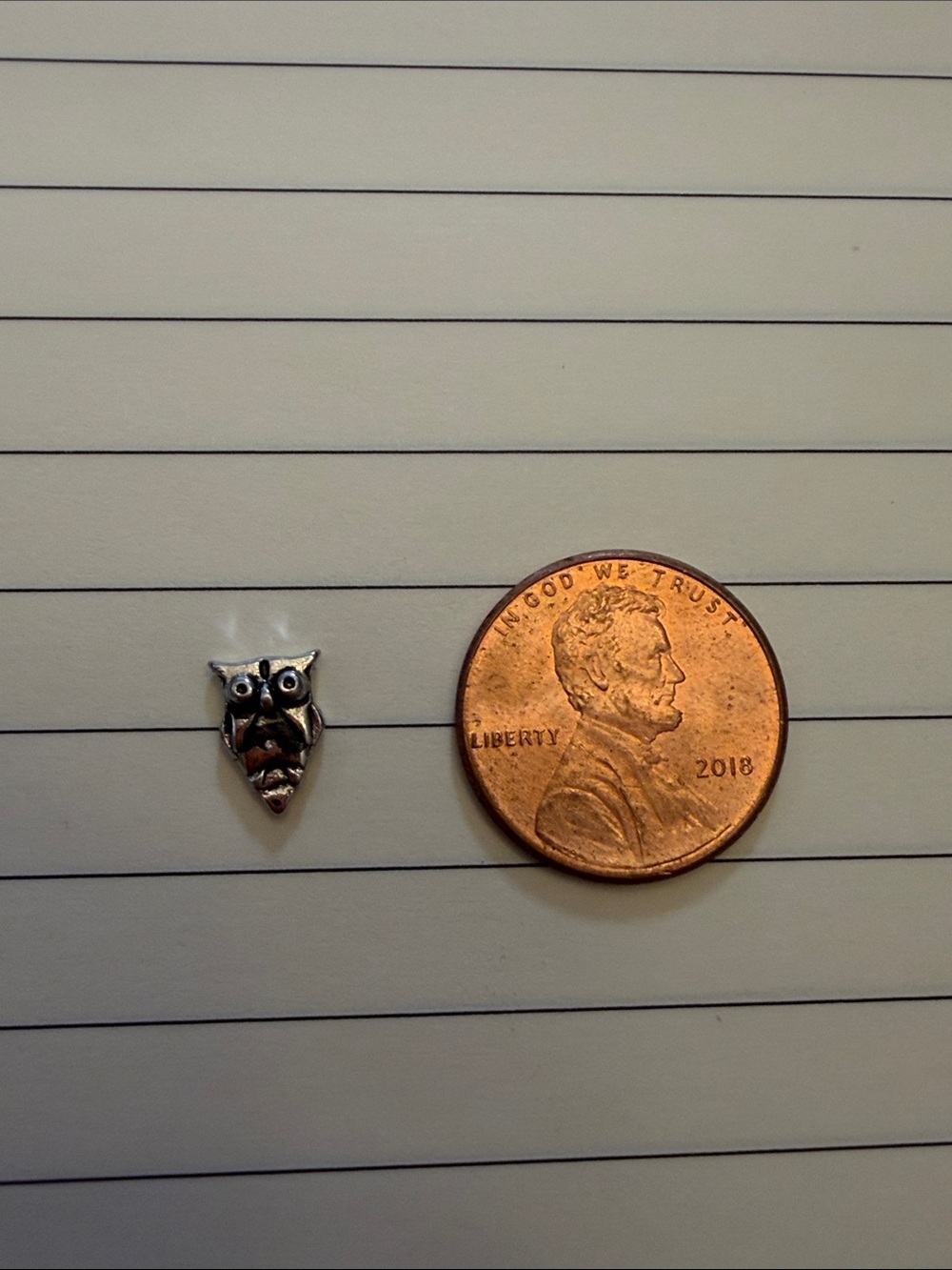 Origami Owl floating Owl Charm